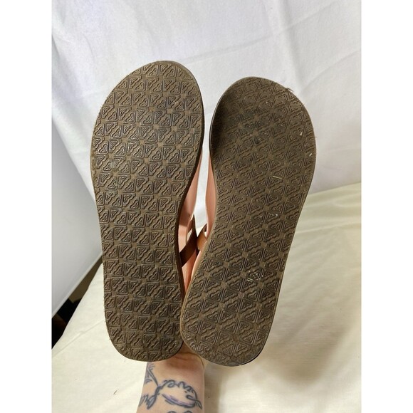 Roxy Beaded Thong Sandals Women’s 7 Brown - Picture 4 of 7